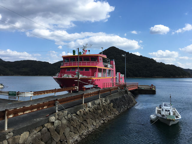 フェリーひさか＠奥浦港