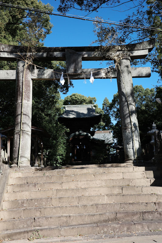 伊倉南八幡宮の鳥居