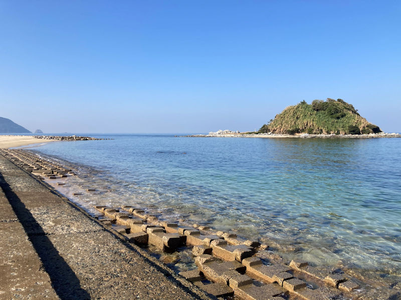 志賀海神社の沖津宮のある沖津島